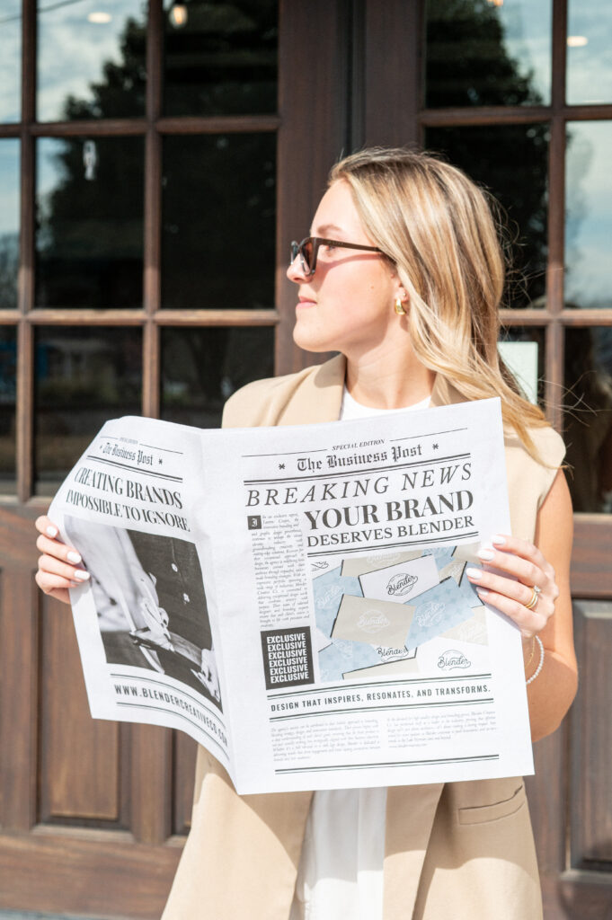 Women Owned Business Brand Photography for a Brand Designer Blender Creative Co